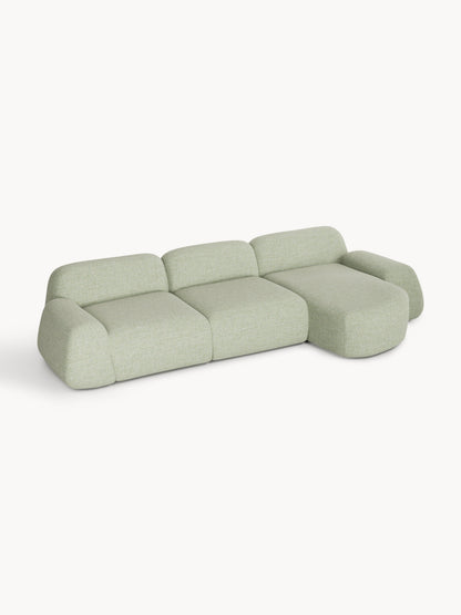Lux Wolke Modular Bouclé Corner Couch (4-Seater)