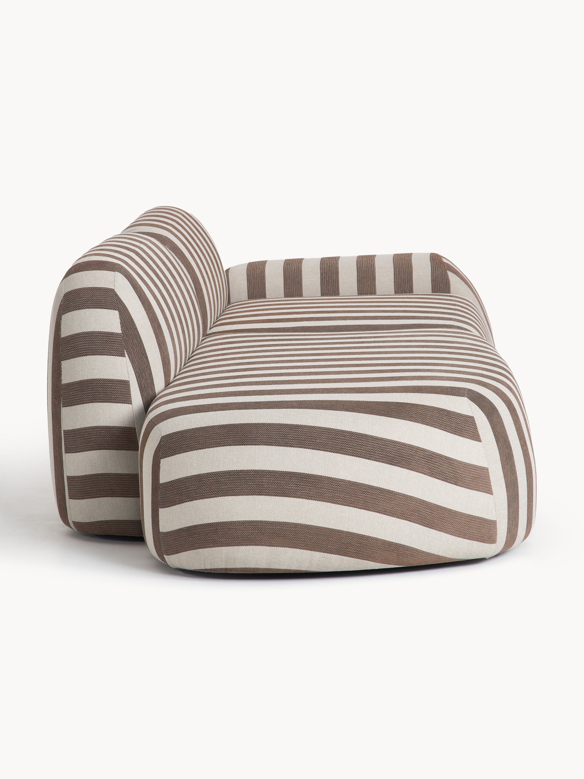 Lux Wolke Modular Striped Couch (3-Seater)
