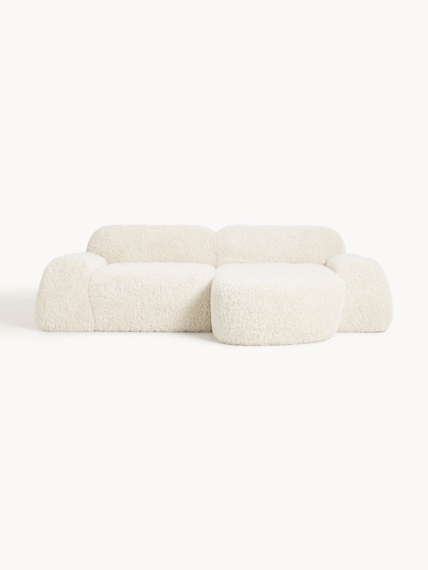 Lux Wolke Modular Teddy Corner Couch (3-Seater)