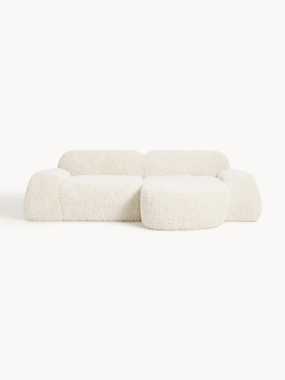 Lux Wolke Modular Teddy Corner Couch (3-Seater)