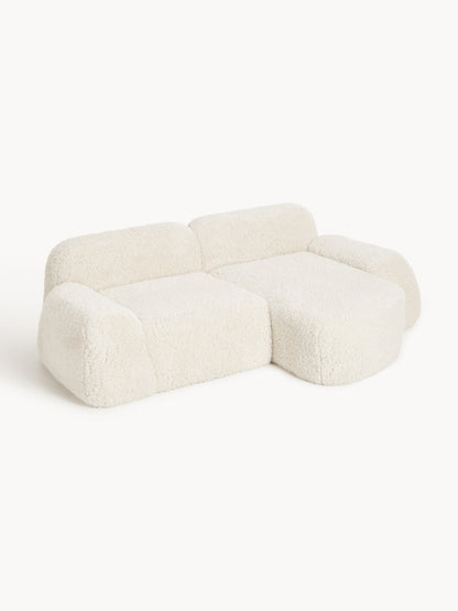 Lux Wolke Modular Teddy Corner Couch (3-Seater)