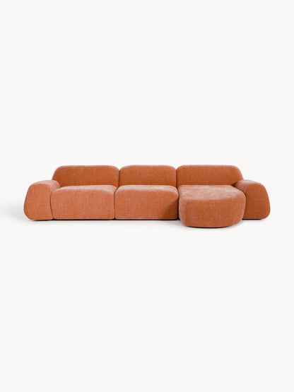Lux Wolke Modular Teddy Corner Couch (4-Seater)