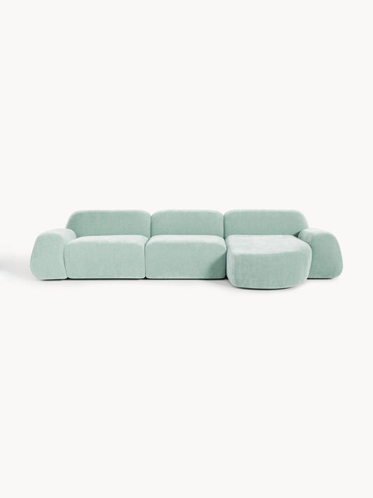 Lux Wolke Modular Teddy Corner Couch (4-Seater)