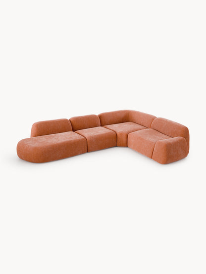 Lux Wolke Modular XL Corner Couch with Chaise Longue