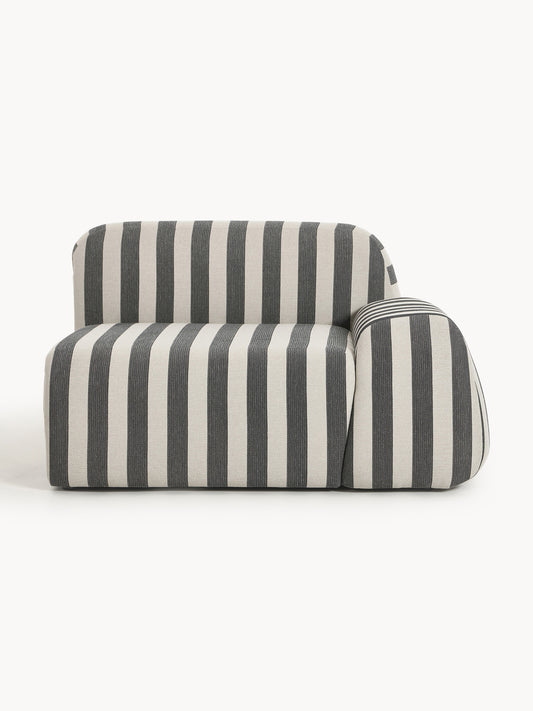 Lux Wolke Striped Corner Unit